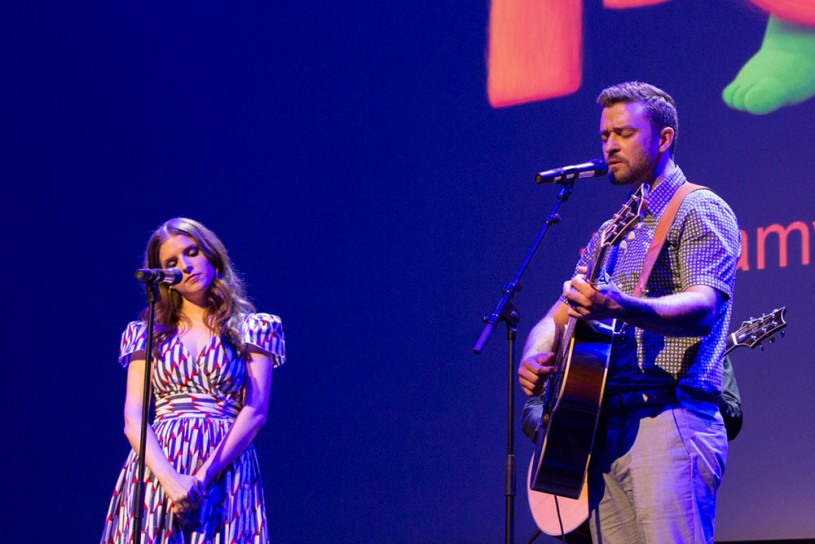 Justin Timberlake and Anna Kendrick perform live Cannes 2016